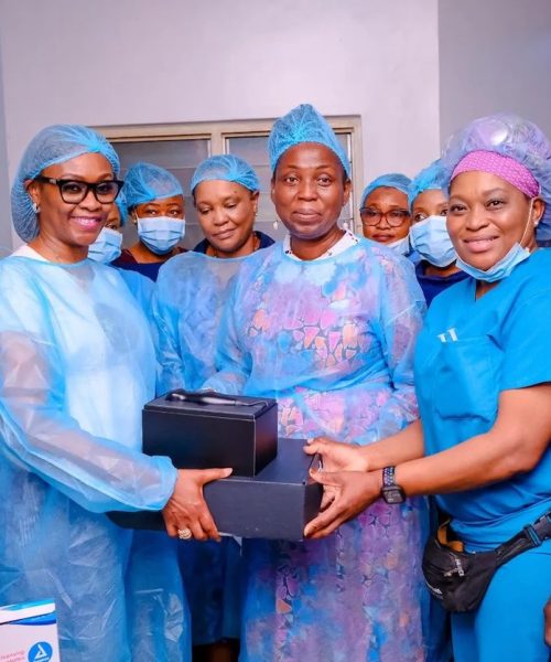 KBB volunteer team during the 2024 free surgical mission, Ogun State Nigeria