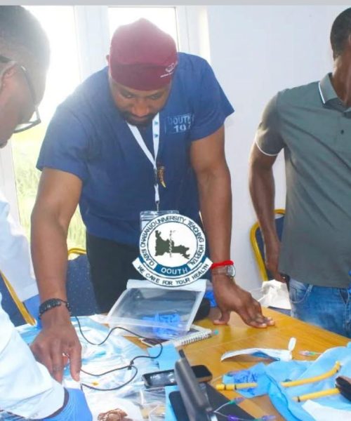 KCare Beyond Borders team conducting education and capacity building activities during the 2025 Nigeria mission