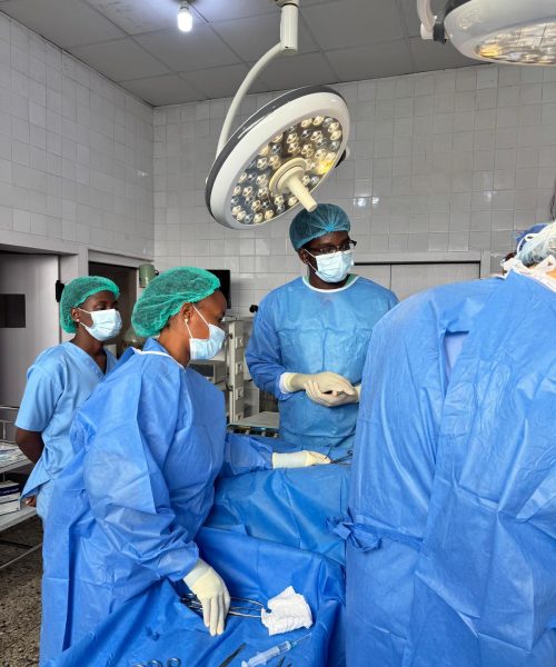 KCare Beyond Borders surgical team performing operations at OOUTH during the 2025 mission