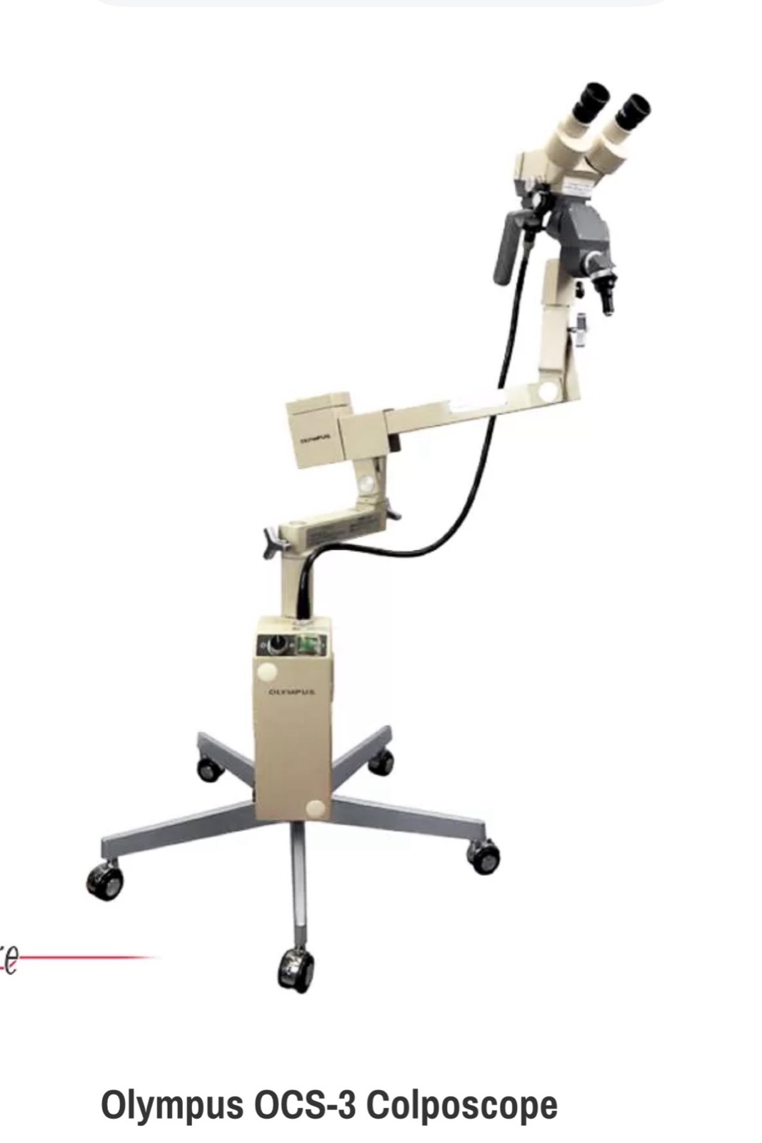 Olympus OCS-3 colposcope donated during the 2026 KBB mission